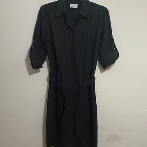 Anne Taylor LOFT Button Front Shirt Dress